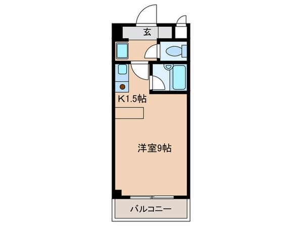 オリエンタル東新町の物件間取画像